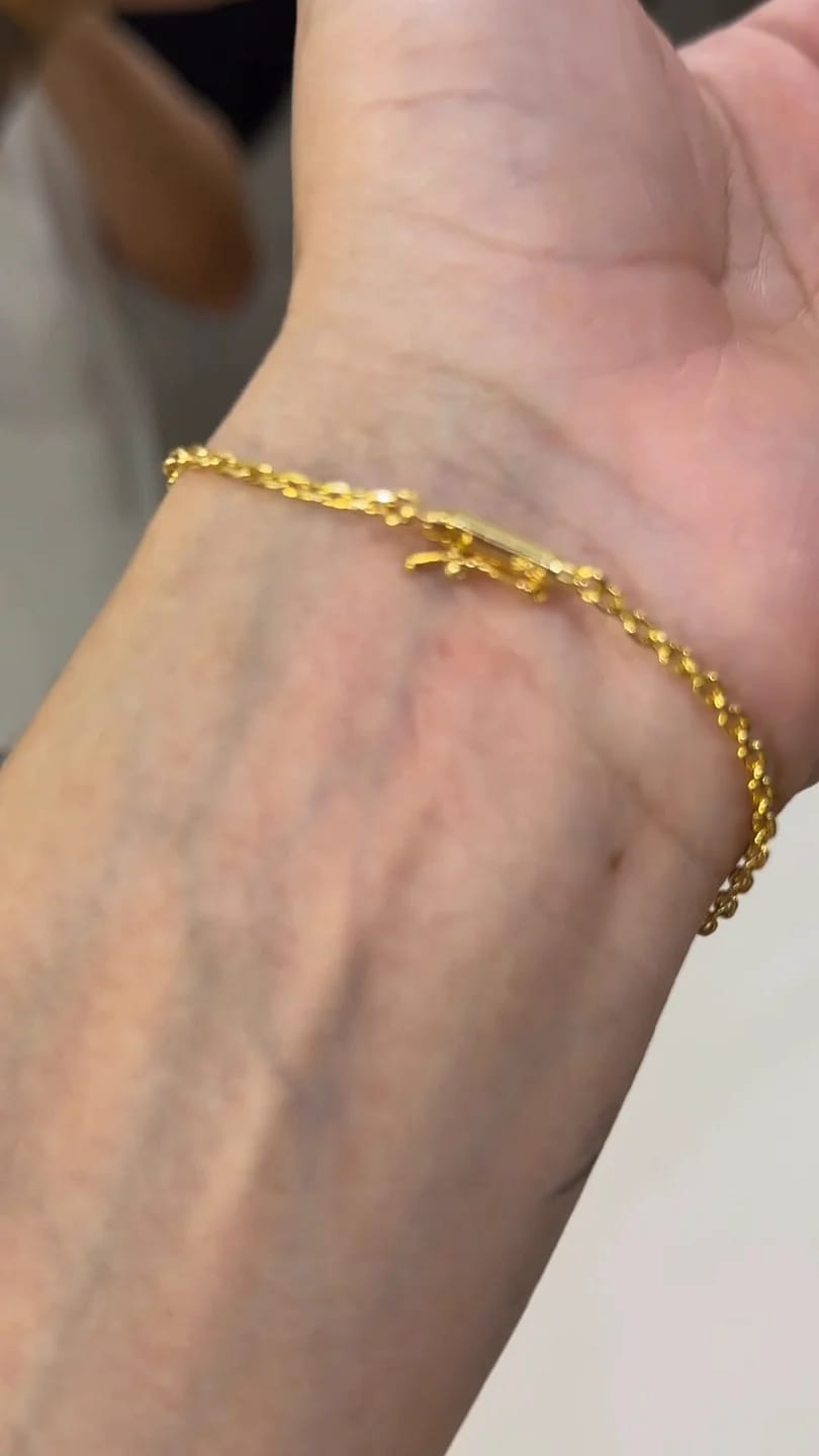 Pulseira Cadeado 2mm