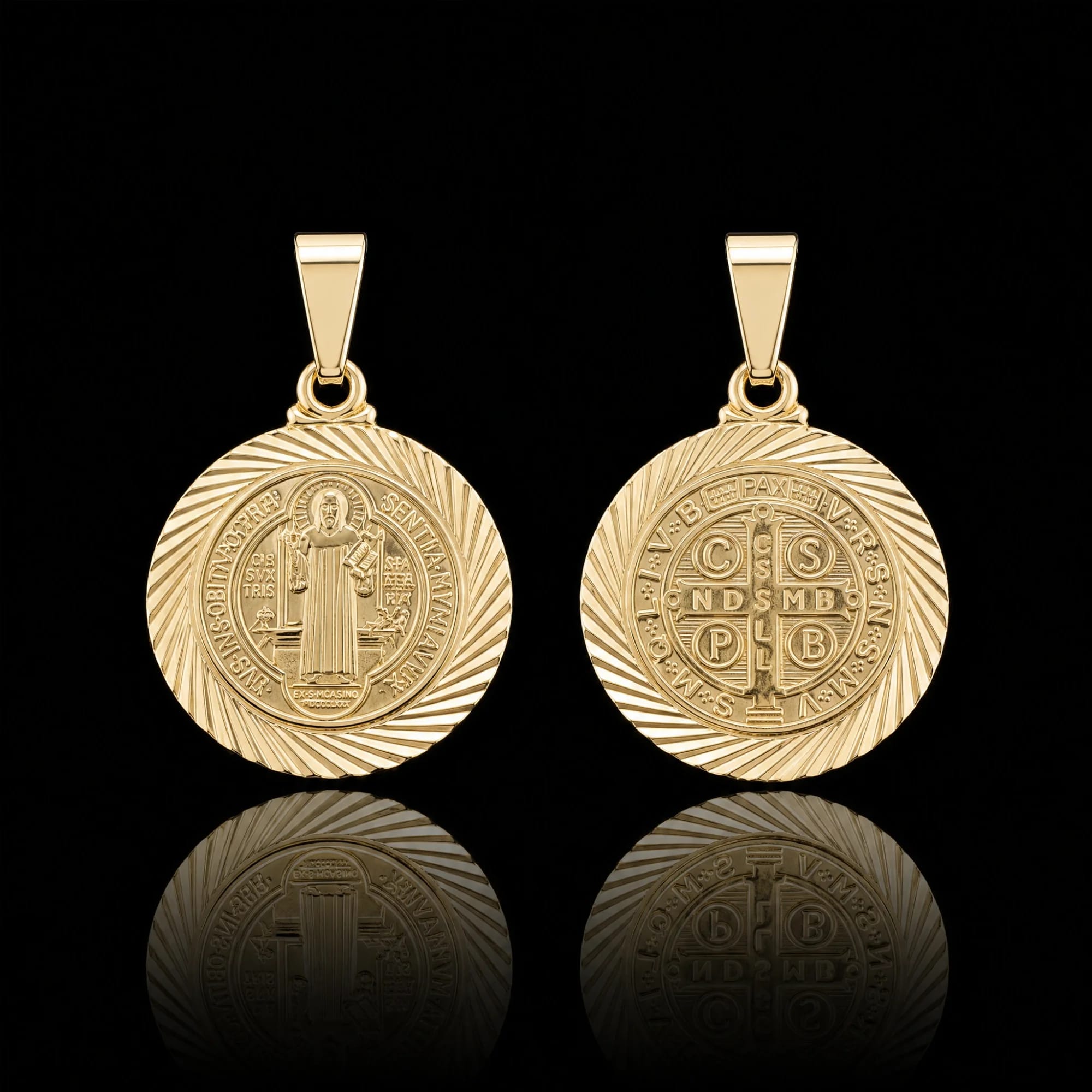 Pingente São Bento Medalha PP