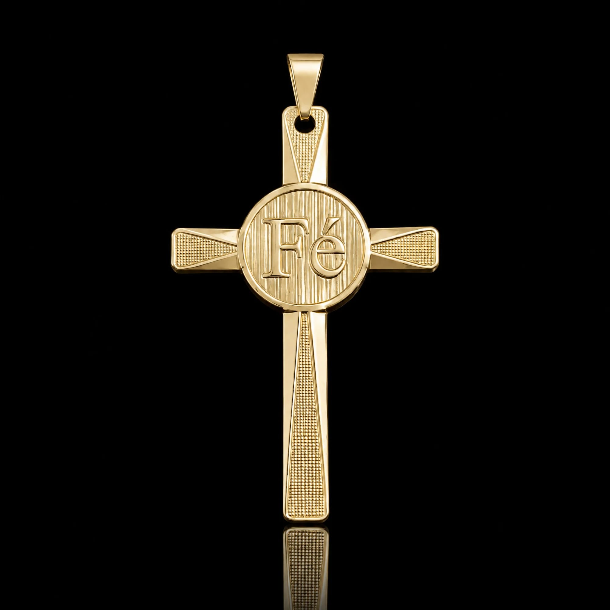 Pingente Crucifixo Fé