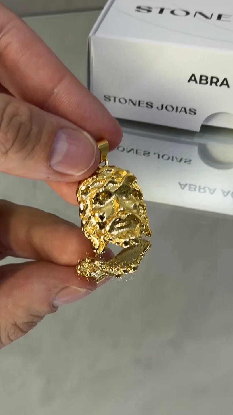 Pingente Rosto de Cristo Detalhado