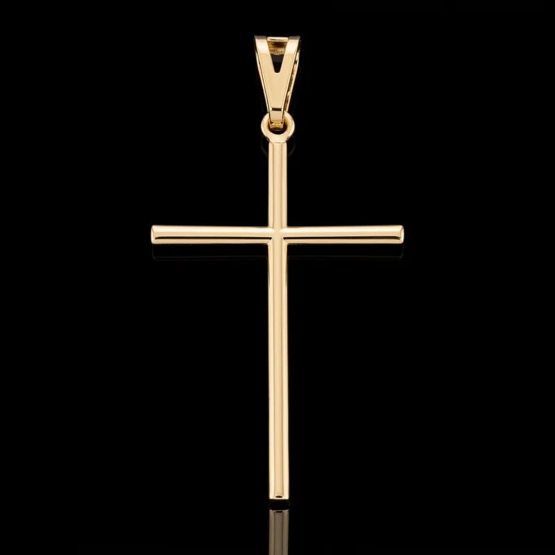 Pingente Crucifixo Palito Liso G