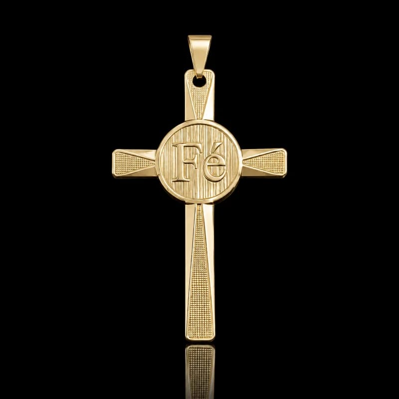 Pingente Crucifixo Fé