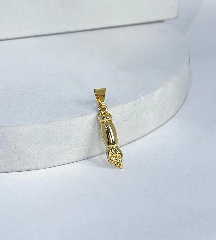 Corrente Cadeado 3,5mm 16,3g + Pingente Figa