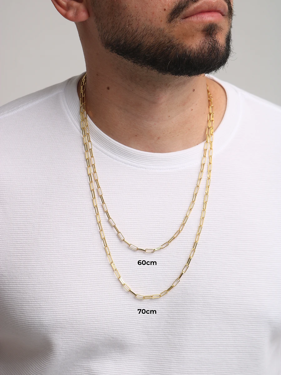 Corrente Tijolinho 3,5mm Fecho Bomba 11.7g